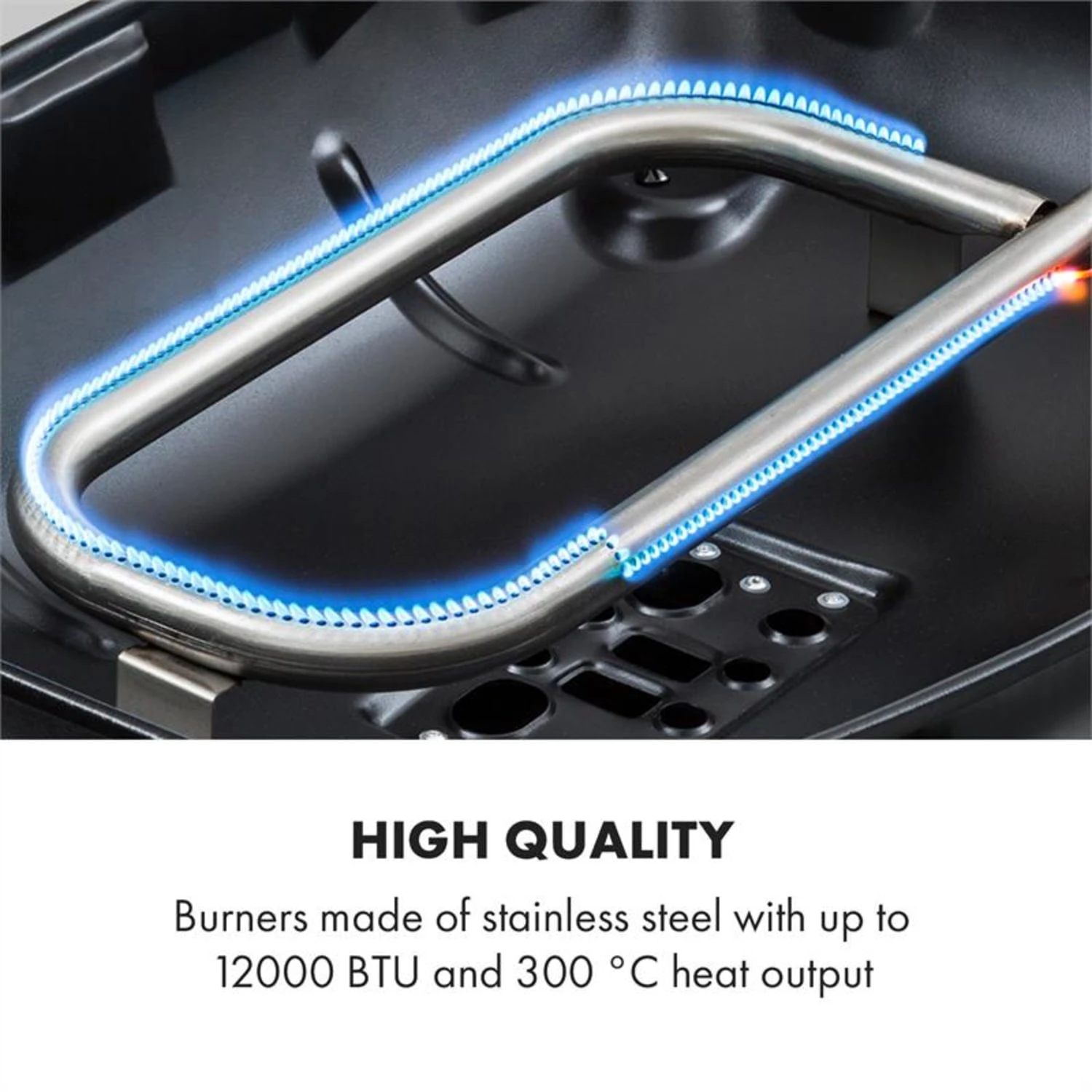 Parforce One 3,5kW 12000BTU 300°C SNJS Gasschlauch Schwarz 7 Parforce One 3,5kW 12000BTU 300°C SNJS Gasschlauch Schwarz – Bild 5